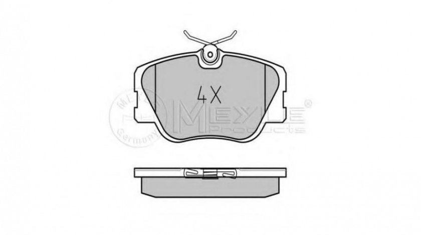 Placute de frana Mercedes KOMBI Break (S124) 1985-1993 #2 0004209920