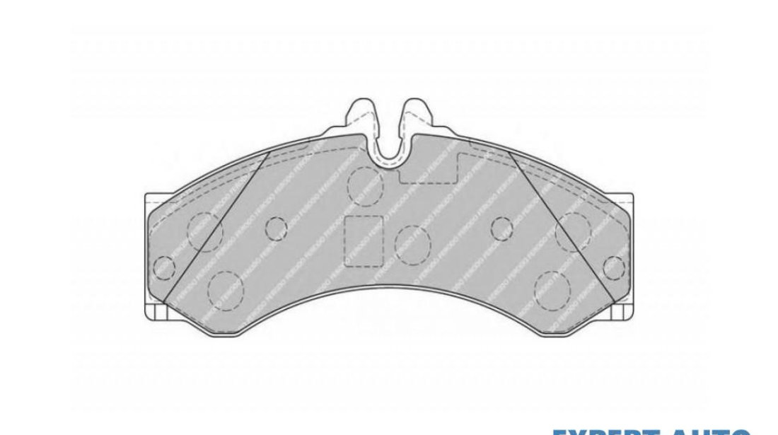 Placute de frana Mercedes SPRINTER 4-t platou / sasiu (904) 1996-2006 #3 0044201520