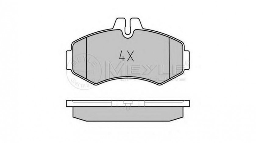 Placute de frana Mercedes V-CLASS (638/2) 1996-2003 #2 0004214110