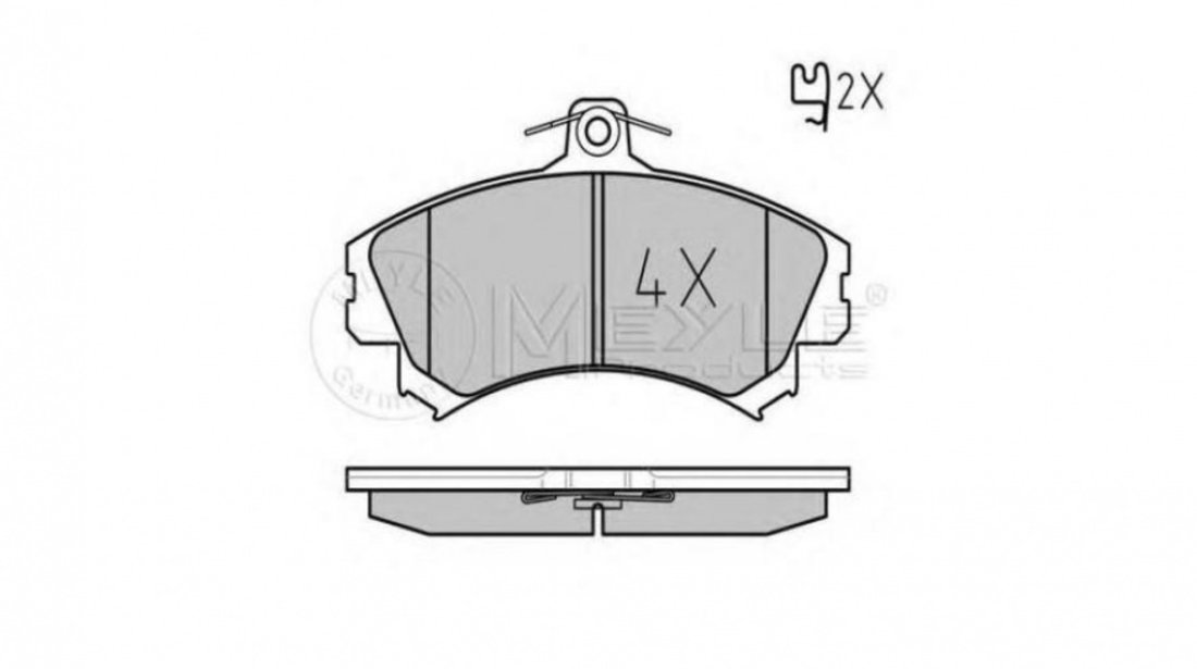 Placute de frana Mitsubishi SPACE STAR (DG_A) 1998-2004 #2 0252192015