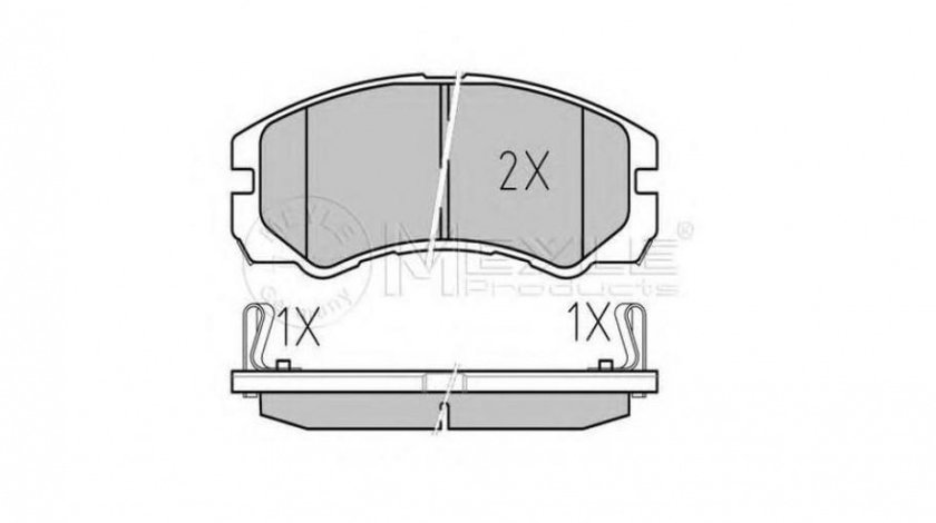 Placute de frana Opel FRONTERA B (6B_) 1998-2016 #2 0252184516