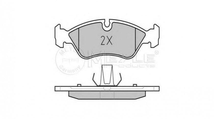 Placute de frana Opel VECTRA B (36_) 1995-2002 #2 0252186217