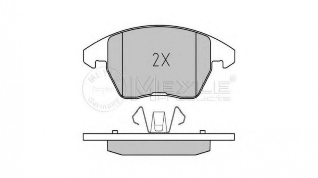 Placute de frana Peugeot 307 Estate (3E) 2002-2016 #2 0252358919