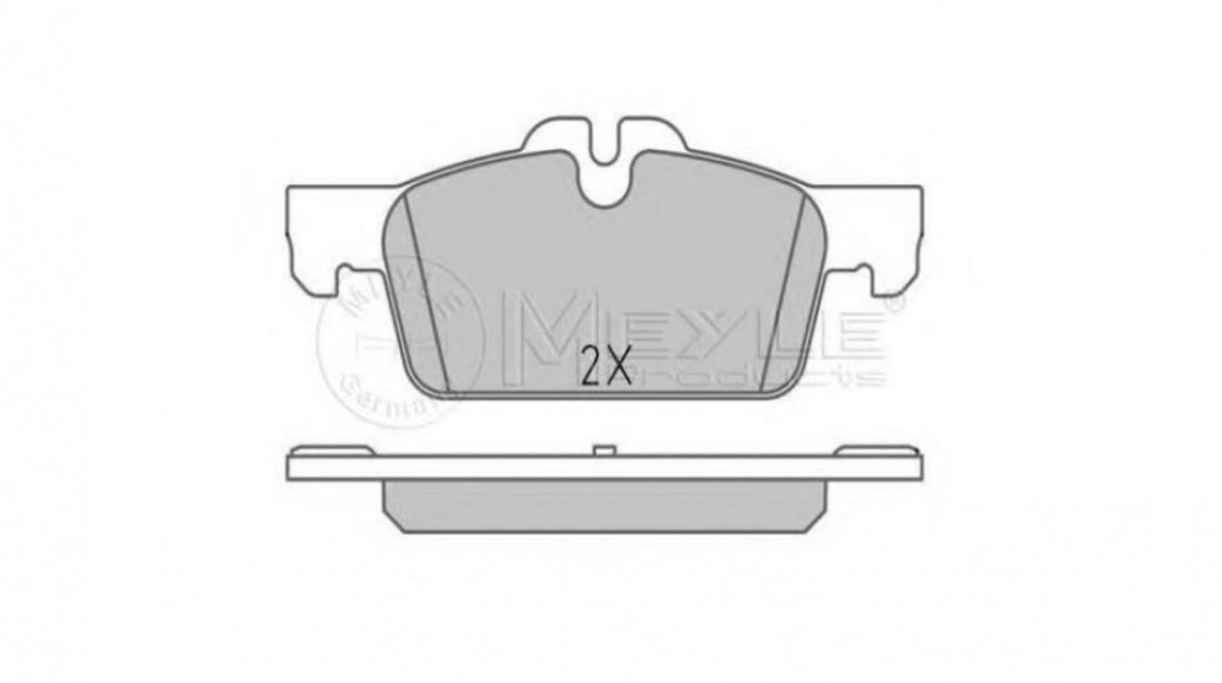 Placute de frana Peugeot 508 SW 2010-2016 #2 0252522217