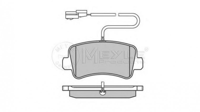 Placute de frana Renault MASTER III caroserie (FV) 2010-2016 #2 0252511218W