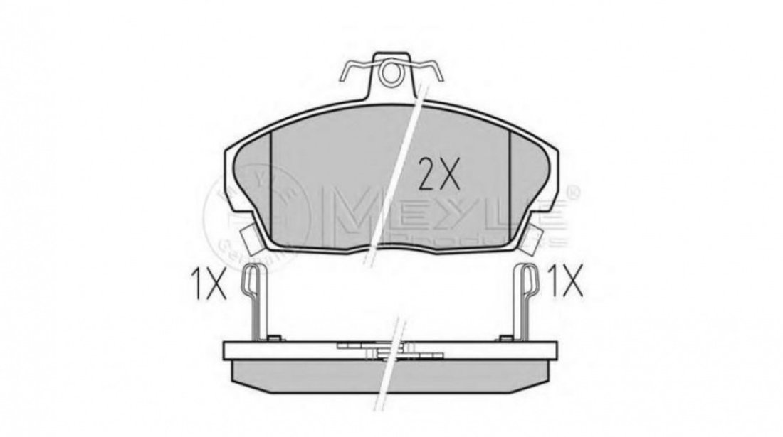 Placute de frana Rover 200 hatchback (XW) 1989-1995 #2 0252151518W