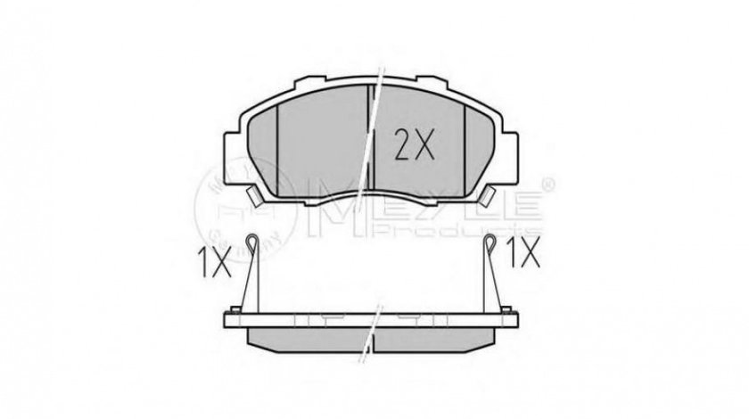 Placute de frana Rover 600 (RH) 1993-1999 #2 0252165118