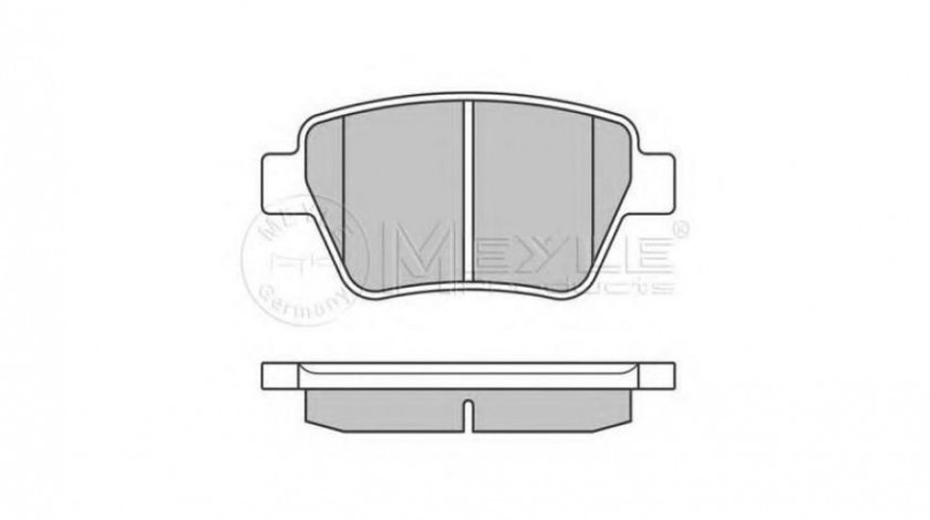 Placute de frana Seat SEAT ALTEA XL (5P5, 5P8) 2006-2016 #2 0252456317