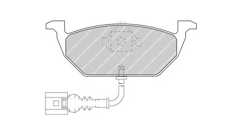 Placute de frana Skoda FABIA Combi 2007-2014 #3 063321