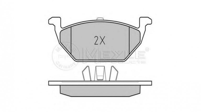 Placute de frana Skoda FABIA Praktik 2001-2007 #2 0252313019PD