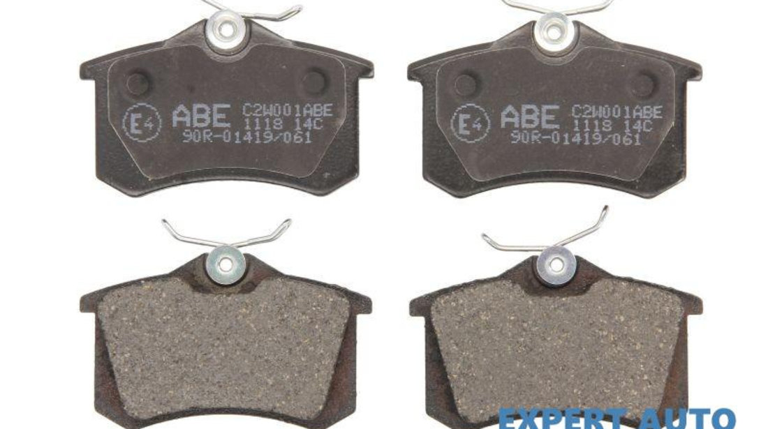 Placute de frana spate Peugeot 307 CC (3B) 2003-2016 026300