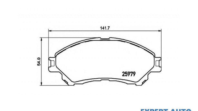 Placute de frana Suzuki VITARA (LY) 2015- #3 2597901