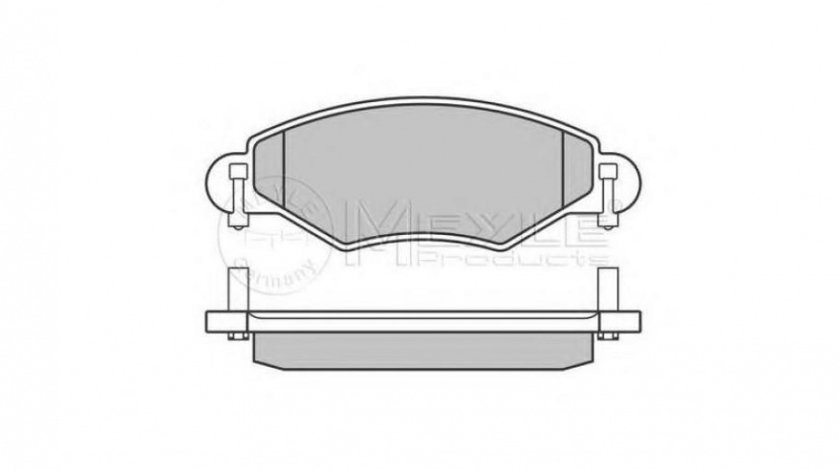 Placute de frana Toyota YARIS VERSO (_NLP2_, _NCP2_) 1999-2005 #2 0252334017W