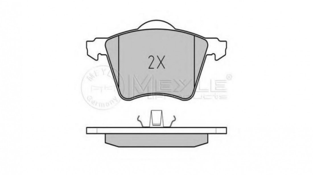 Placute de frana Volkswagen VW SHARAN (7M8, 7M9, 7M6) 1995-2010 #2 0252341819PD