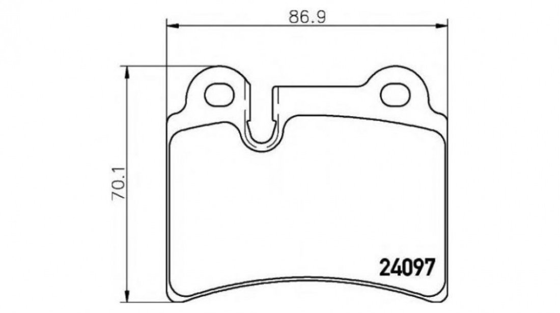 Placute de frana Volkswagen VW TOUAREG (7LA, 7L6, 7L7) 2002-2010 #3 0986494210