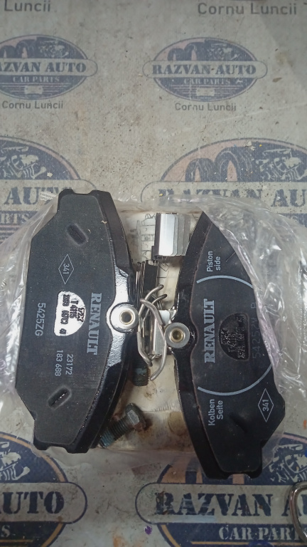 Placute fata Renault Clio, 23172 / 183688 / 7701206379