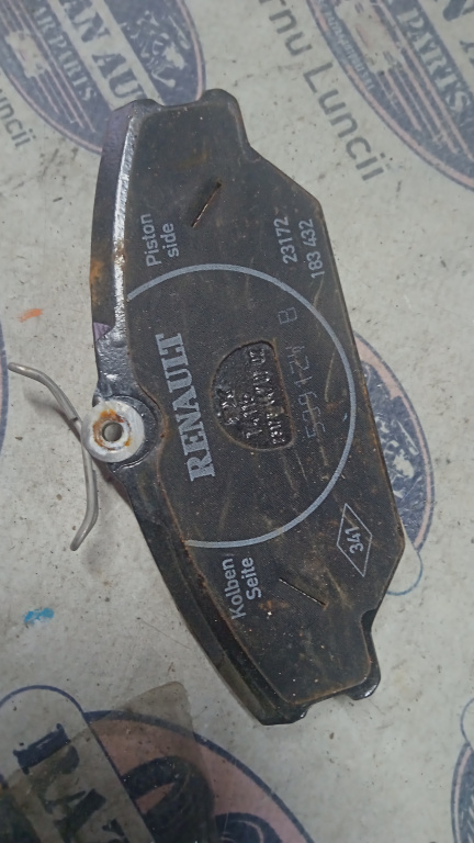 Placute fata Renault Laguna, 23172 / 183688 / 5385ZJ