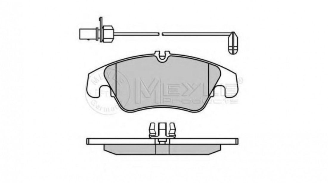 Placute frana Audi AUDI A4 Allroad (8KH, B8) 2009-2016 #2 0252474319PD