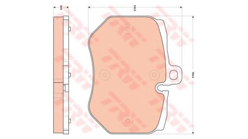 Placute frana Audi AUDI A6 (4F2, C6) 2004-2011 #2 0986424739