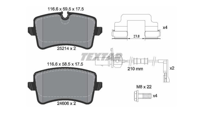 Placute frana Audi AUDI A6 Allroad (4GH, 4GJ) 2012-2016 #2 0986494488