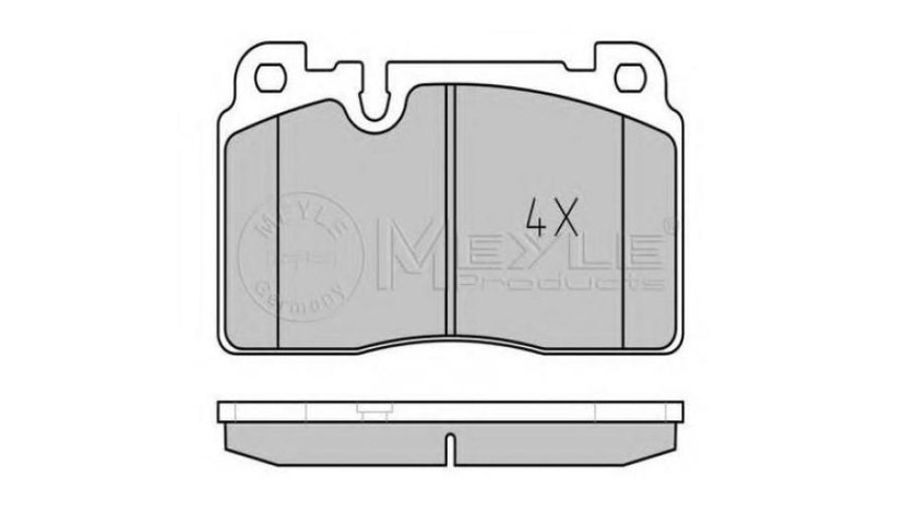 Placute frana Audi AUDI Q5 (8R) 2008-2016 #2 0252564316