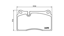 Placute frana Audi AUDI TT (8J3) 2006-2014 #2 2223...