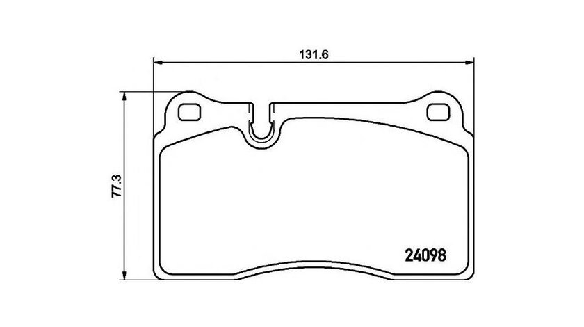 Placute frana Audi AUDI TT (8J3) 2006-2014 #2 222375