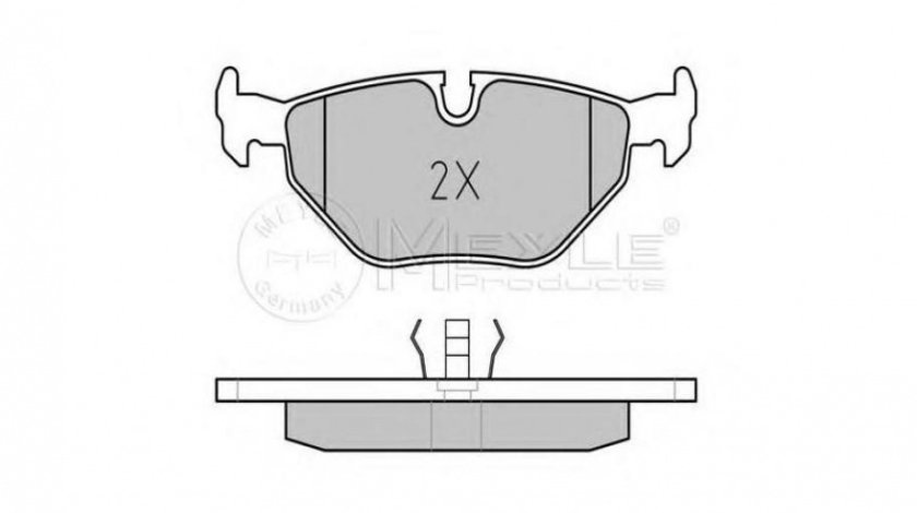 Placute frana BMW 3 Compact (E36) 1994-2000 #2 0252160717