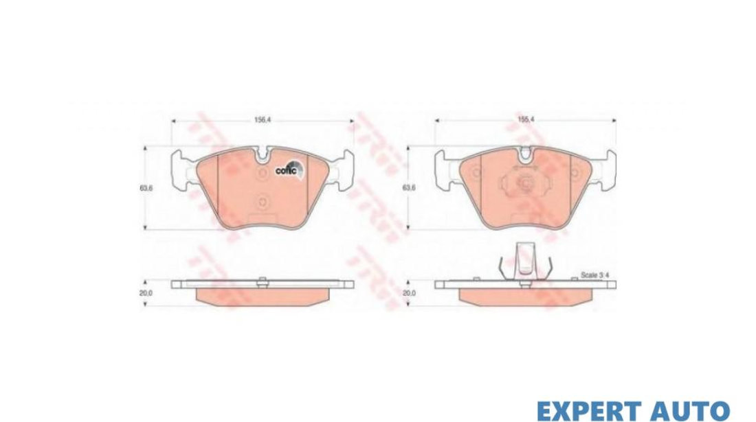 Placute frana BMW 3 cupe (E46) 1999-2006 #3 0252318320