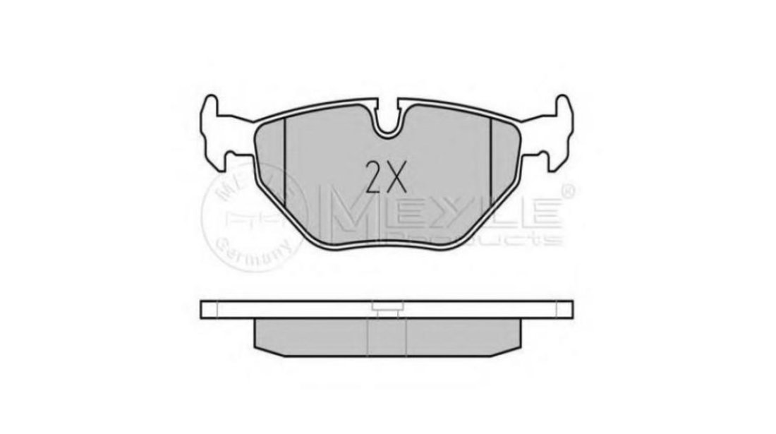 Placute frana BMW 3 (E36) 1990-1998 #2 0252099517