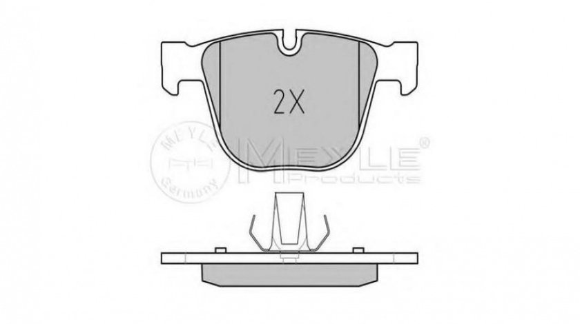 Placute frana BMW 3 (E90) 2005-2011 #2 0252373017