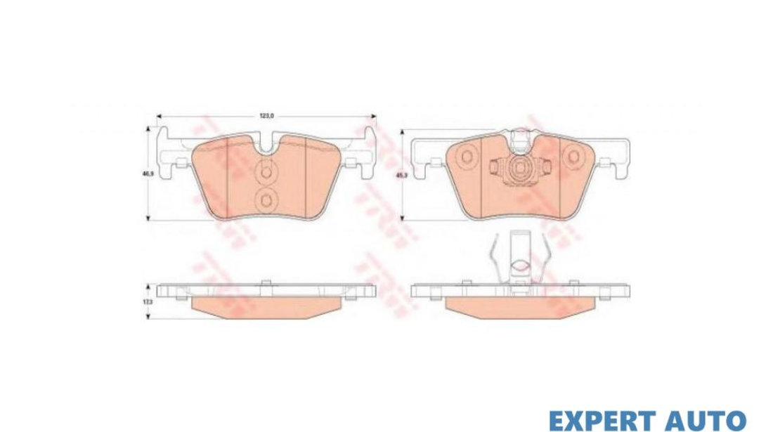 Placute frana BMW 3 Gran Turismo (F34) 2013-2016 #3 0252530717