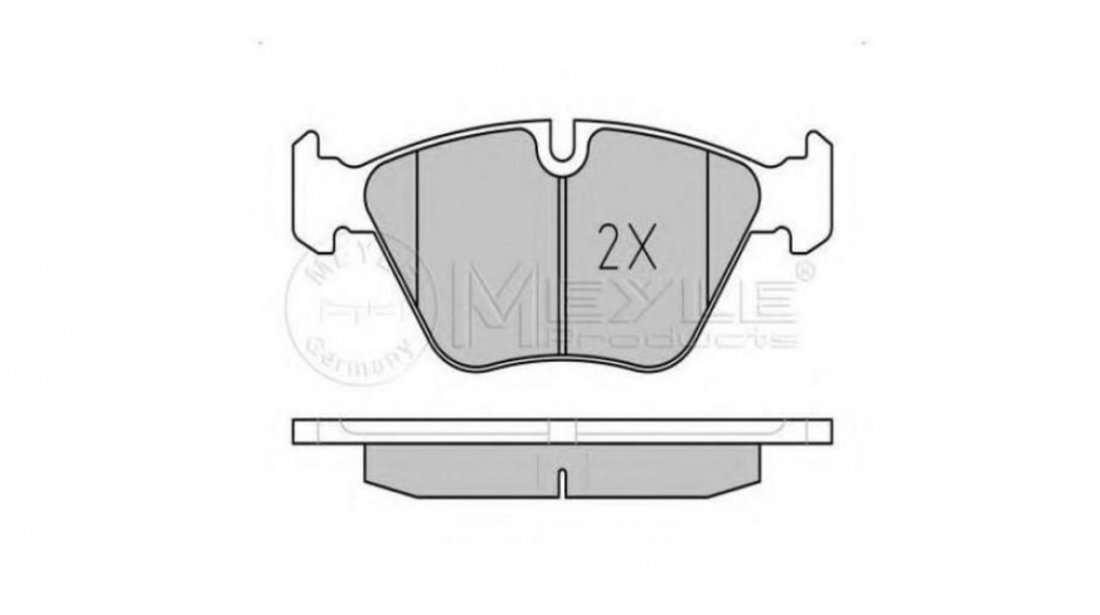 Placute frana BMW 5 (E39) 1995-2003 #2 0252199020PD