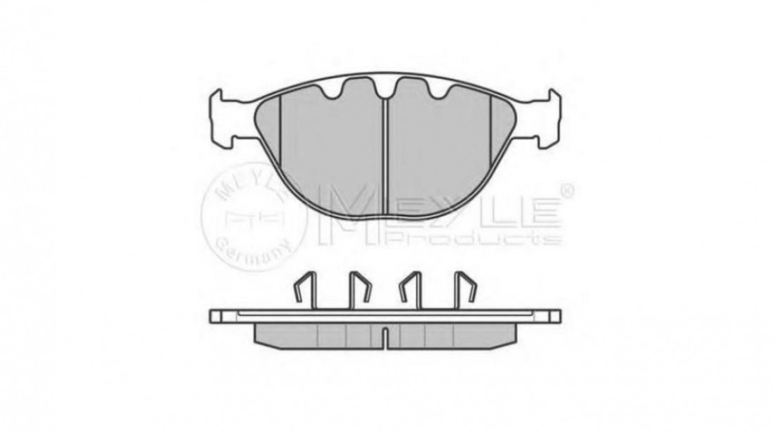 Placute frana BMW 5 (E60) 2003-2010 #2 0252379120PD