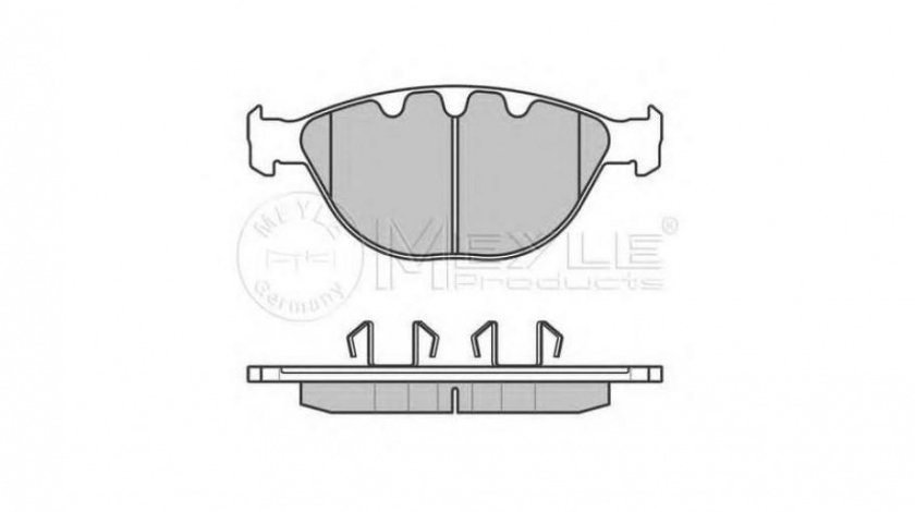 Placute frana BMW 5 (E60) 2003-2010 #2 0252379120PD