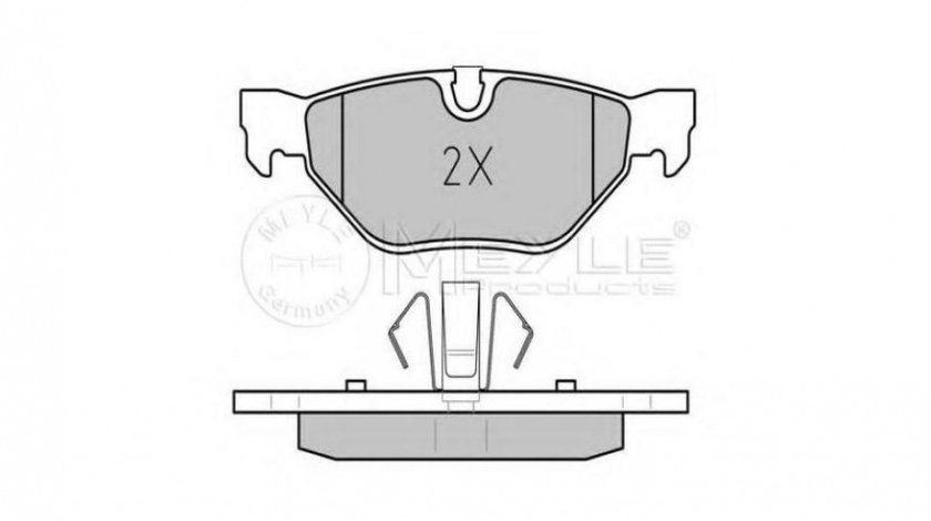 Placute frana BMW X1 (E84) 2009-2016 #2 0252392617