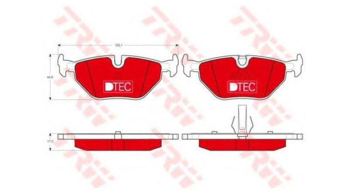 Placute frana BMW Z4 cupe (E86) 2006-2016 #2 0252160717