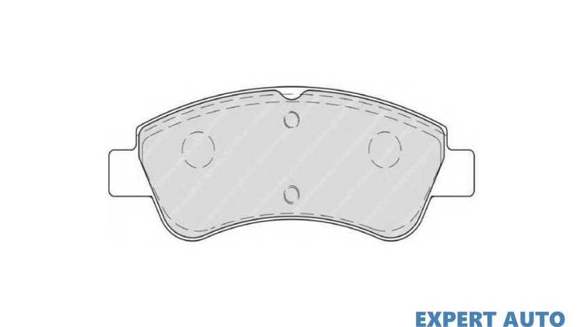 Placute frana Citroen BERLINGO caroserie (M_) 1996-2016 #3 0986494027