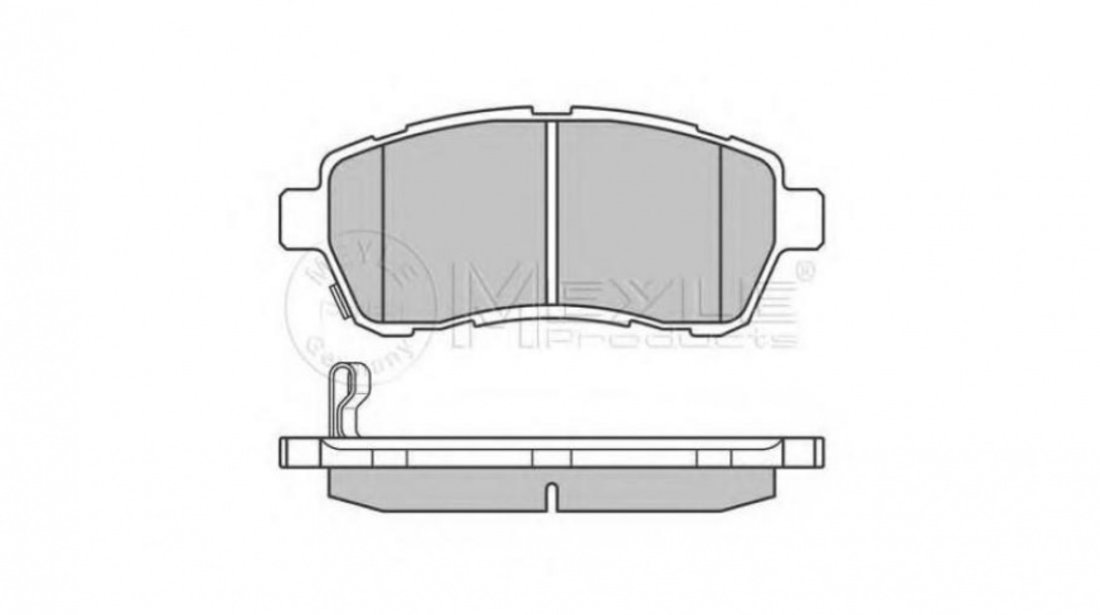 Placute frana Daihatsu SIRION (M3_) 2005-2016 #2 0252428316PD