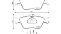 Placute frana disc Mercedes C Class Break 96-01