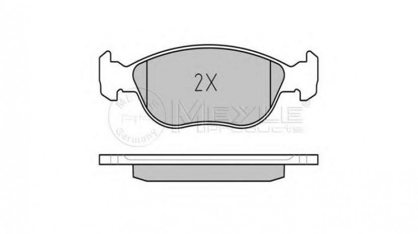 Placute frana Fiat BARCHETTA (183) 1995-2005 #2 0252192717W