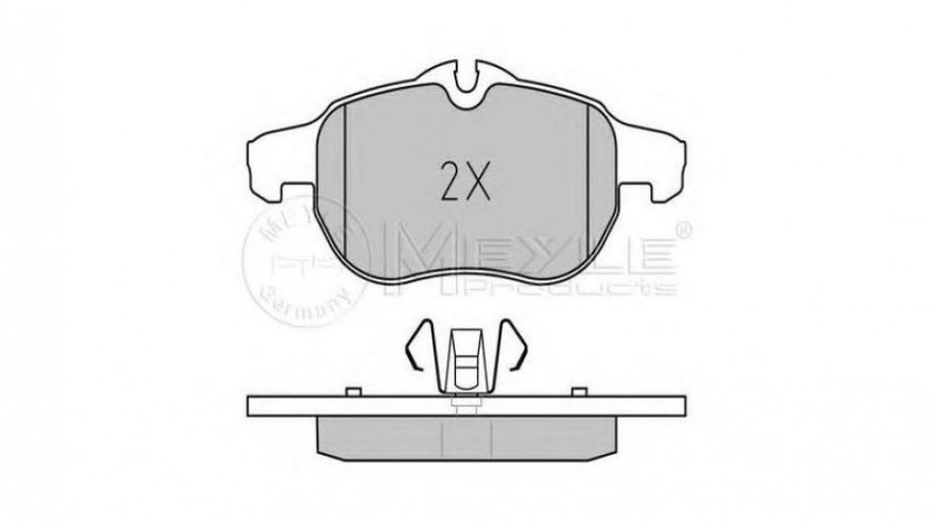 Placute frana Fiat CROMA (194) 2005-2016 #2 0252340220