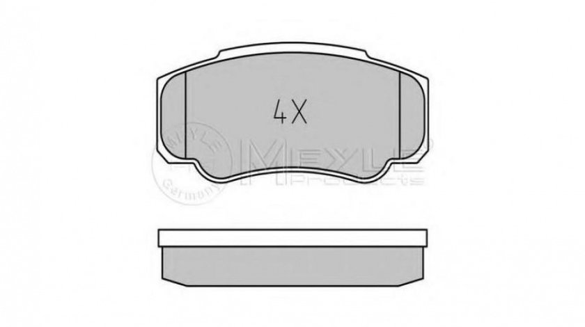 Placute frana Fiat DUCATO bus (244, Z_) 2002-2016 #2 0252392120