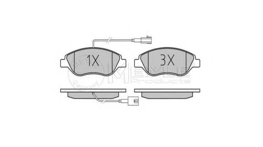 Placute frana Fiat STILO (192) 2001-2010 #2 0252371218W