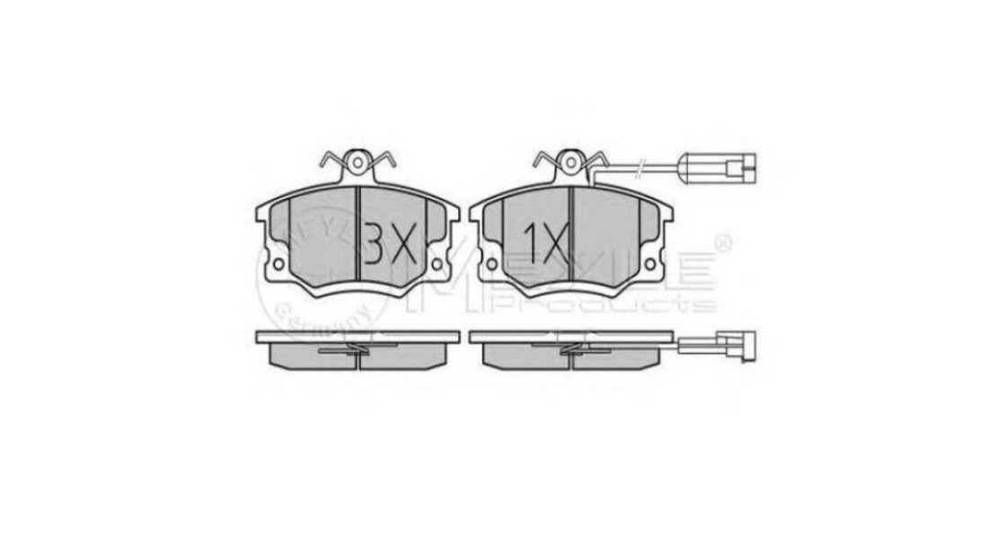 Placute frana Fiat TIPO (160) 1987-1995 #2 014614