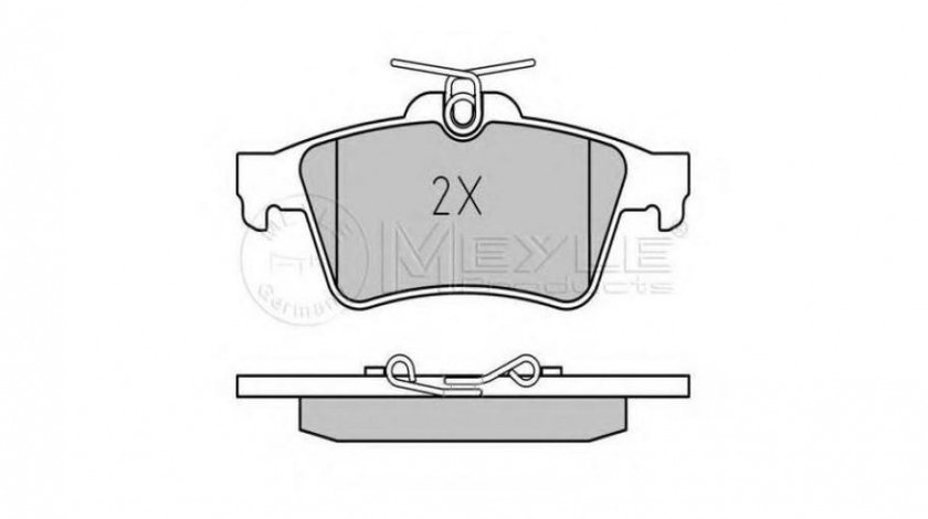 Placute frana Ford C-MAX II (DXA/CB7, DXA/CEU) 2010-2016 #2 0252413716