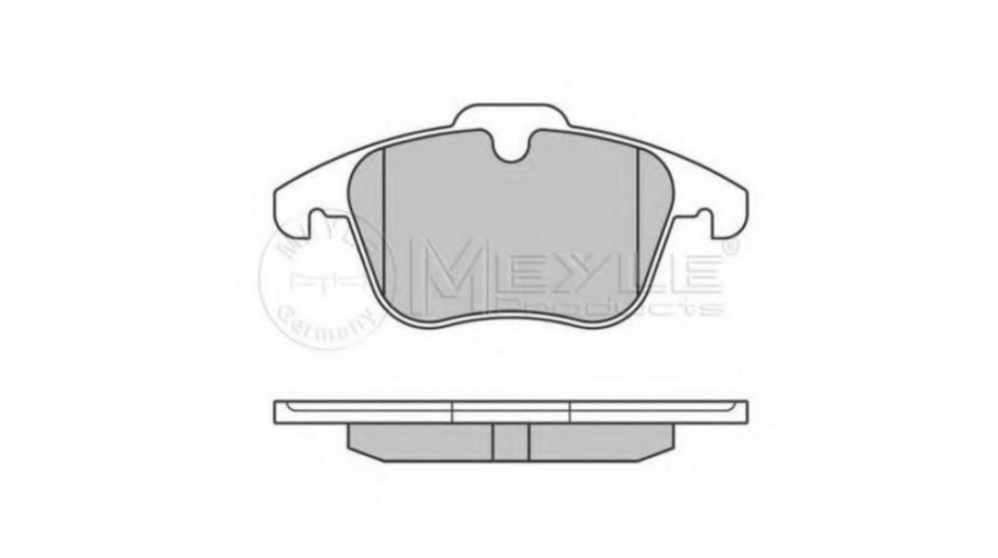 Placute frana Ford FUSION (JU_) 2002-2012 #2 0252412319