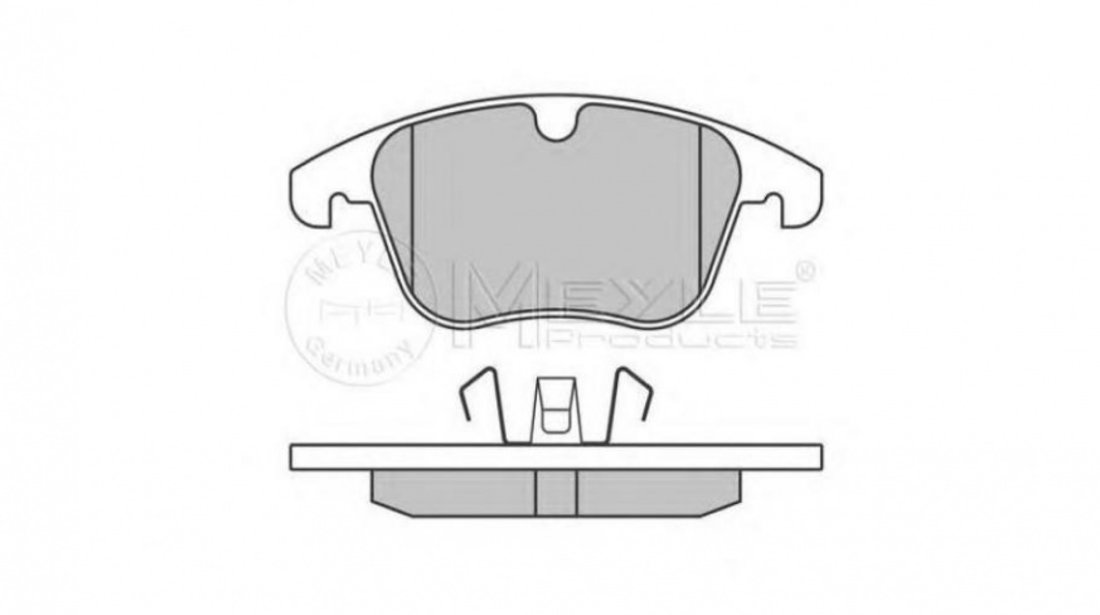 Placute frana Ford MONDEO IV (BA7) 2007-2016 #2 0252412319