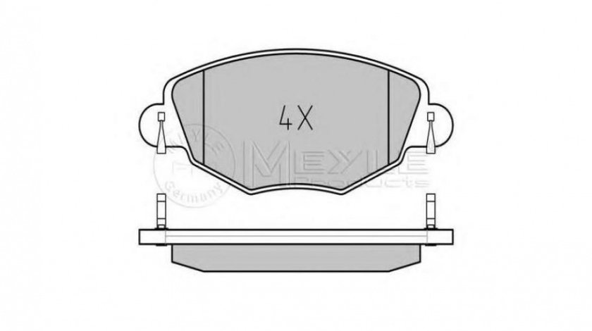 Placute frana Ford MONDEO Mk III combi (BWY) 2000-2007 #2 0252327918PD