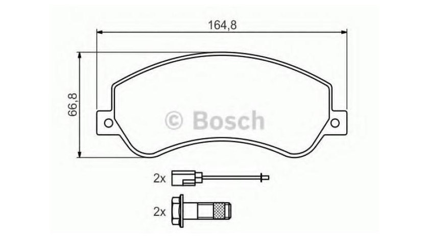 Placute frana Ford TRANSIT bus 2006-2016 #3 05P1679